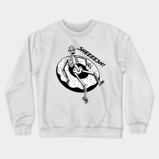 Skull Summer Pool Party Crewneck Sweatshirt